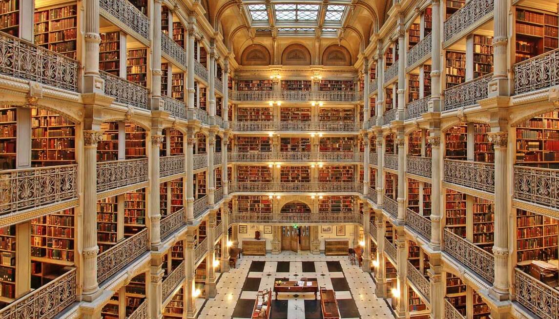 The George Peabody Library — Baltimore