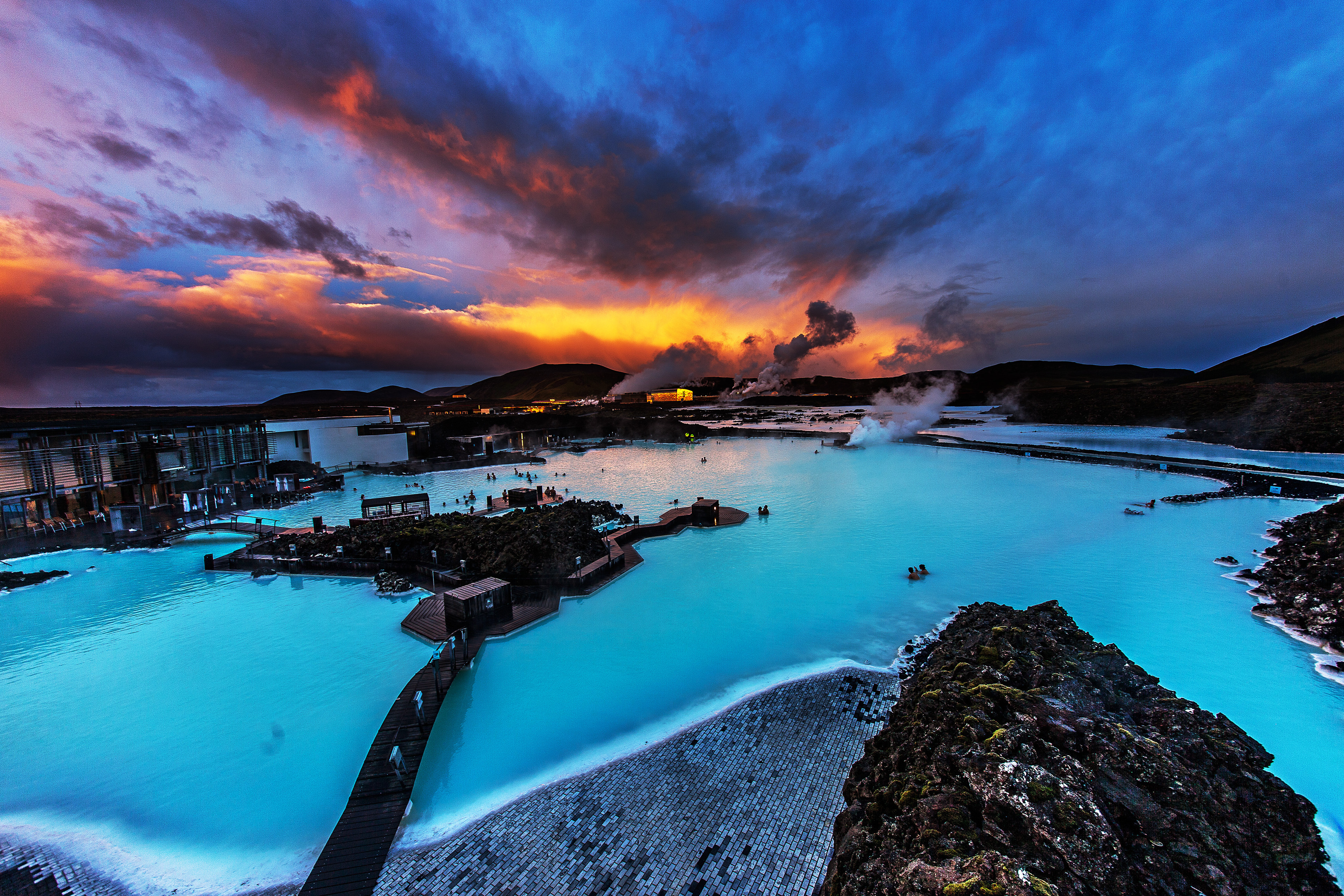 Reykjavik, Iceland's famous Blue Lagoon — Grindavík