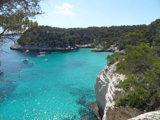 Coves Trebaluger, une perle du sud de Minorque — Cala Trebalúger