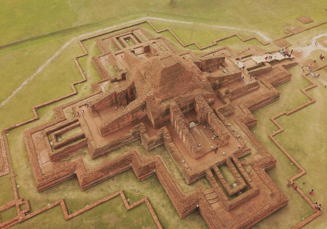 Ruins of the Buddhist Vihara at Paharpur - Paharpoor Museum Building | Secret World Trip Planner