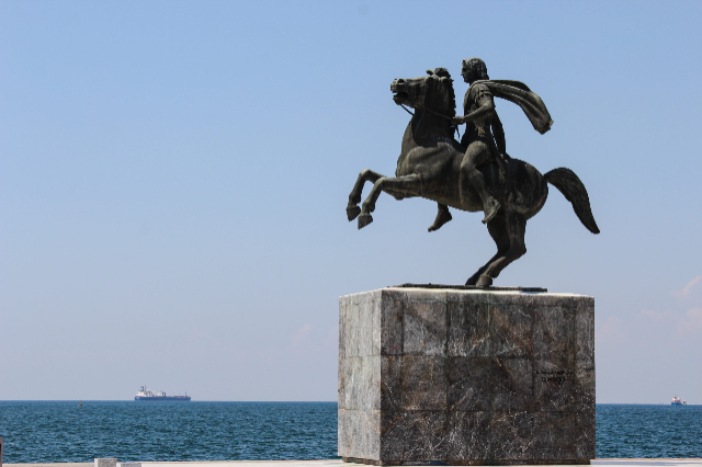 statua del leggendario Alessandro Magno - Thessaloniki | Secret World Trip Planner