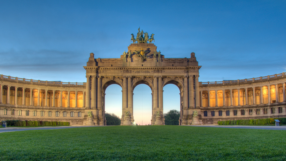 L'Arche du Cinquantenaire à Bruxelles — Bruxelles