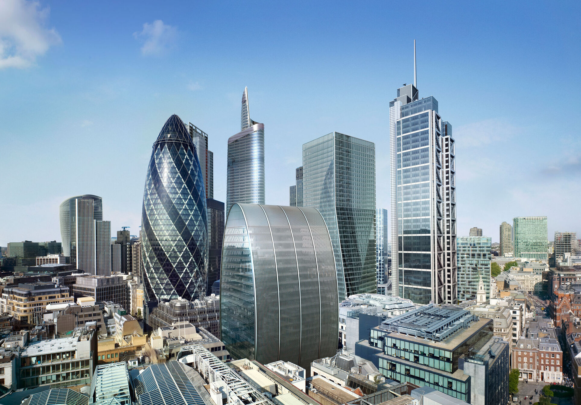 30 St Mary Axe-маъмул достопримечательность Лондон-Сити - 30 St Mary Axe | Secret World Trip Planner