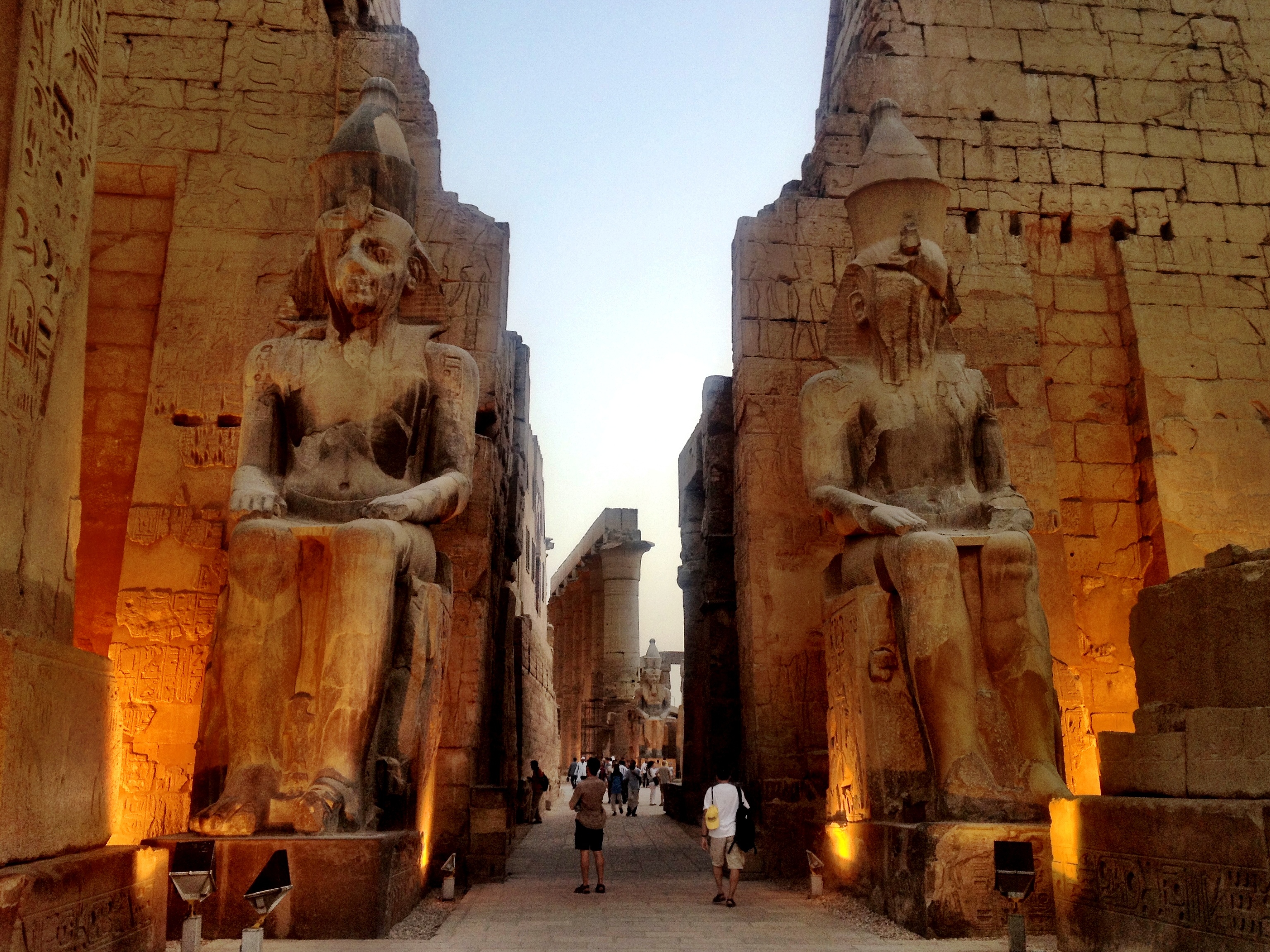 Luxor temple, a great ancient Egyptian temple complex — Luxor