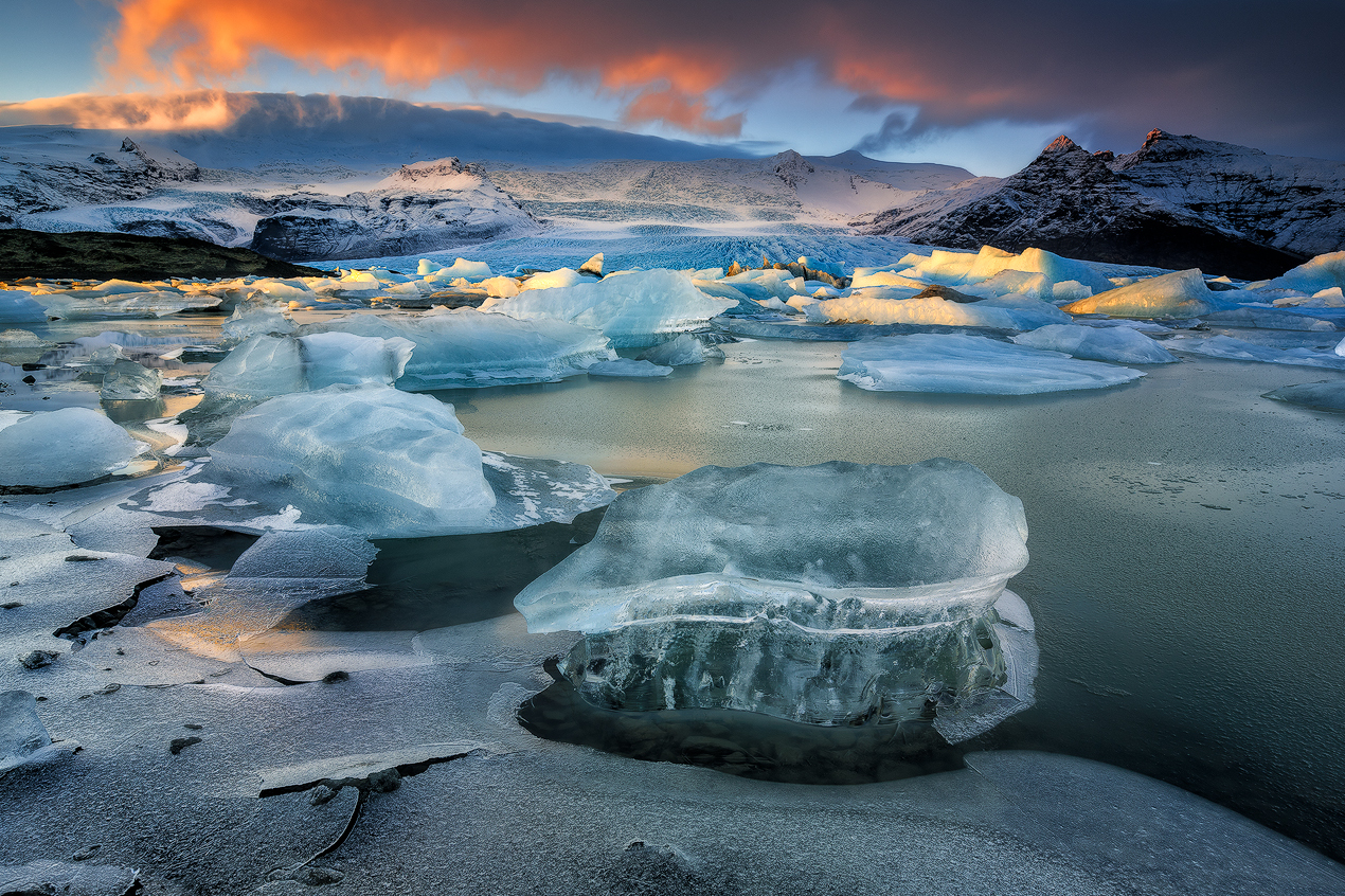 Jokulsarlon, Iceland’s famous glacial lagoon — Jökulsárlón