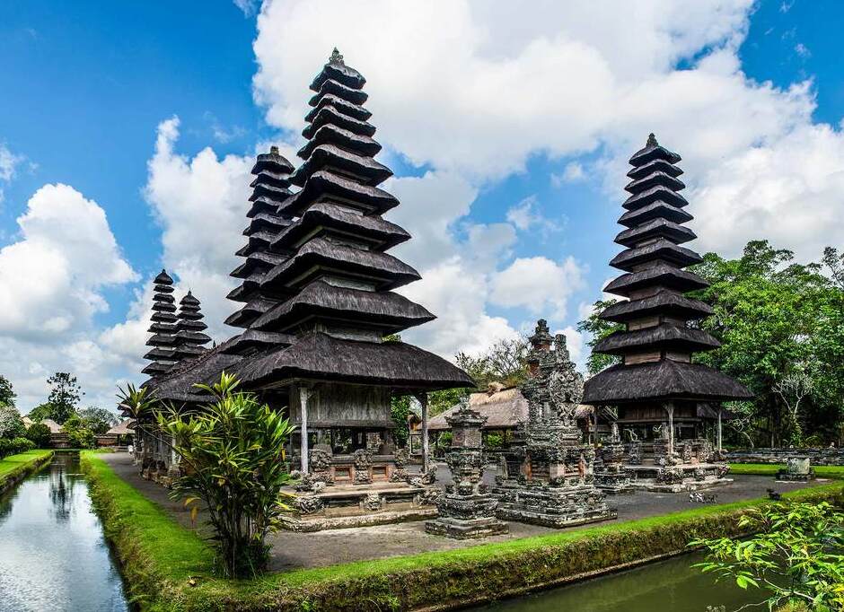 Taman Ayun Temple, a landmark in the village of Mengwi — Kabupaten Badung
