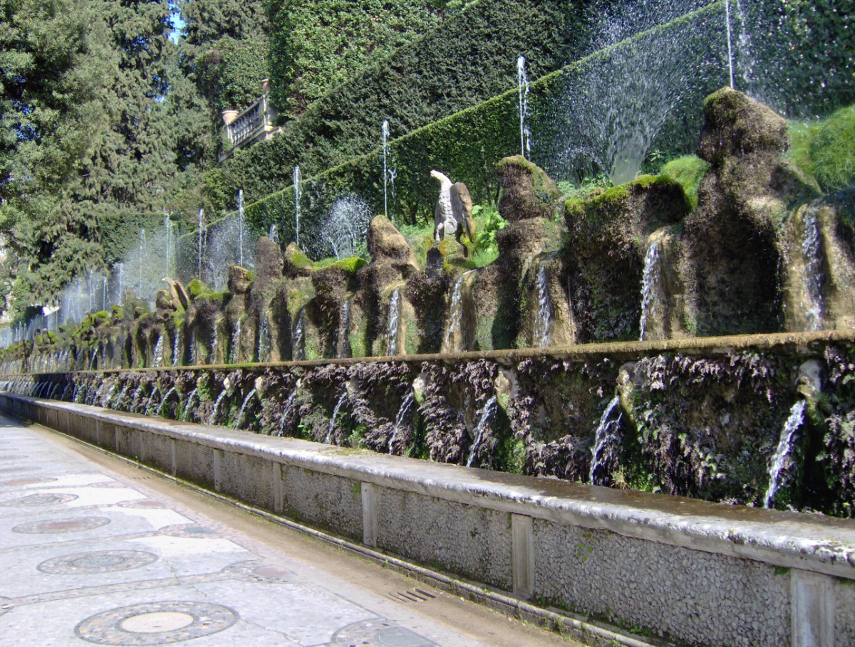 ভিলা ডি'এস্টের 100টি ঝর্ণা - Tivoli RM | Secret World Trip Planner