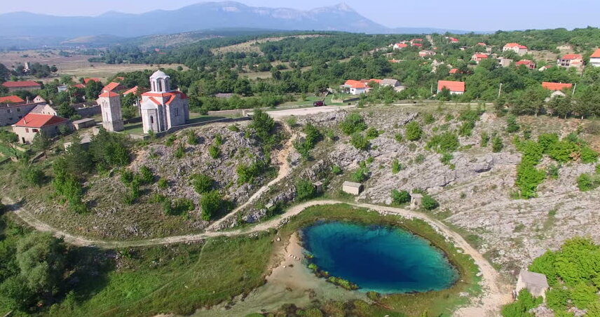 La merveilleuse source de la rivière Cetina — Dinara