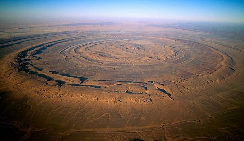 L'oeil du Sahara ( La structure de Richard ) — Ouadane