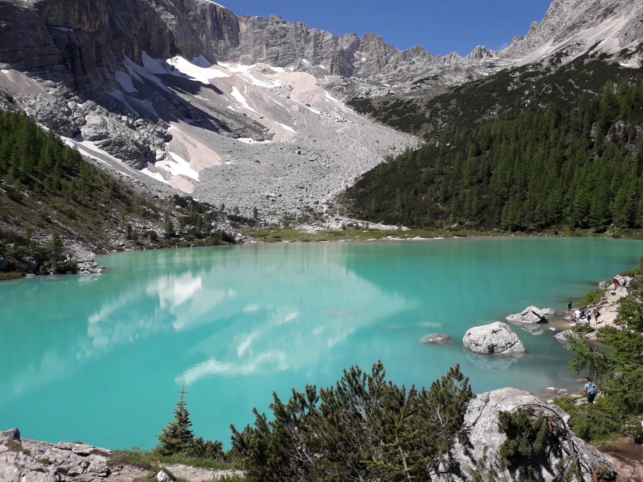 Jezero Sorapis / jedno z nejkrásnějších jezer v Itálii - Lago di Sorapis | Secret World Trip Planner