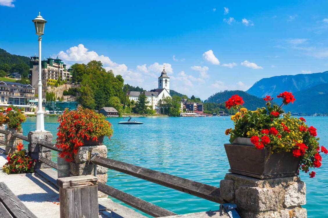 St. Gilgen and one of Austria’s prettiest lakes — Sankt Gilgen