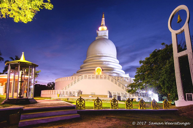 Pagode de la paix d'Unawatuna - Unawatuna | Secret World Trip Planner