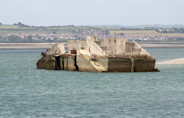 The Mulberry Harbour - Arromanches-les-Bains | Secret World Trip Planner