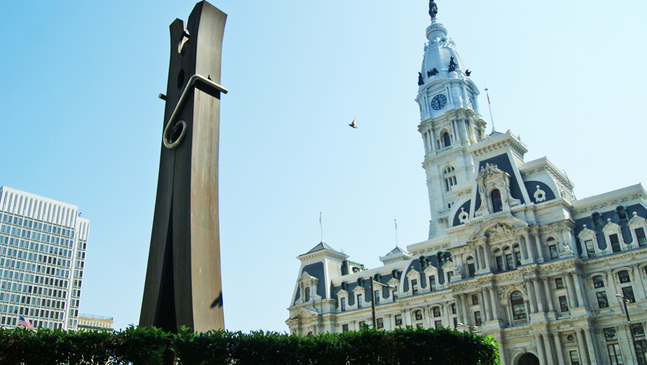Epingle à linge de Claes Oldenburg — Philadelphia