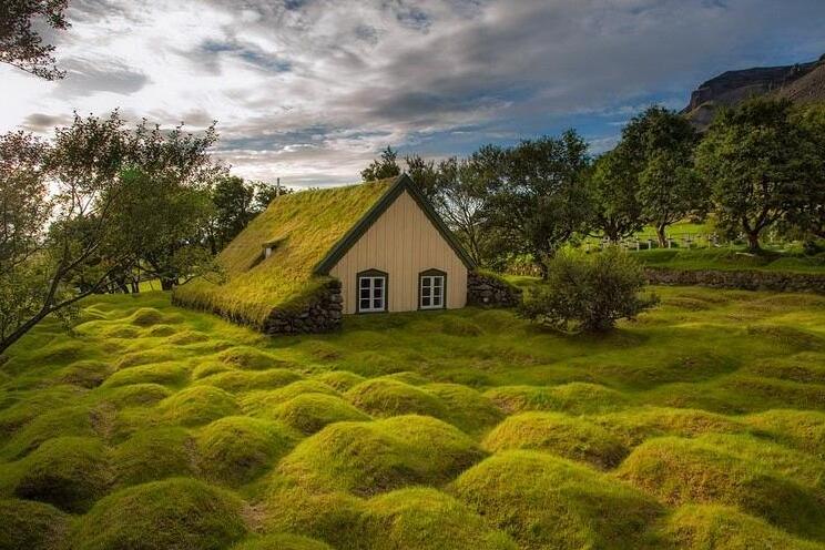 Église de turf Hofskirkja — Norðausturvegur