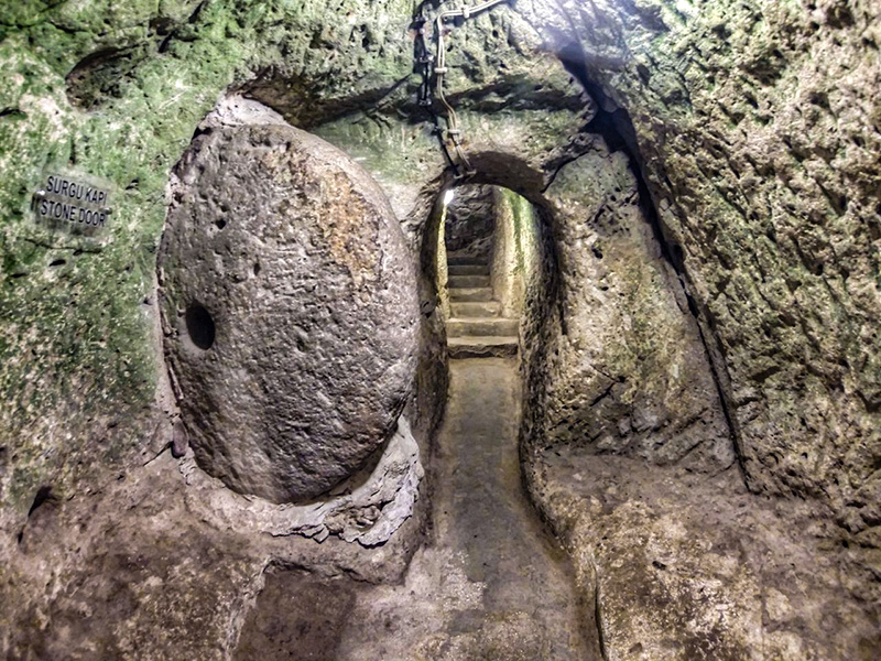 The dark labyrinths of Derinkuyu - Derinkuyu | Secret World Trip Planner