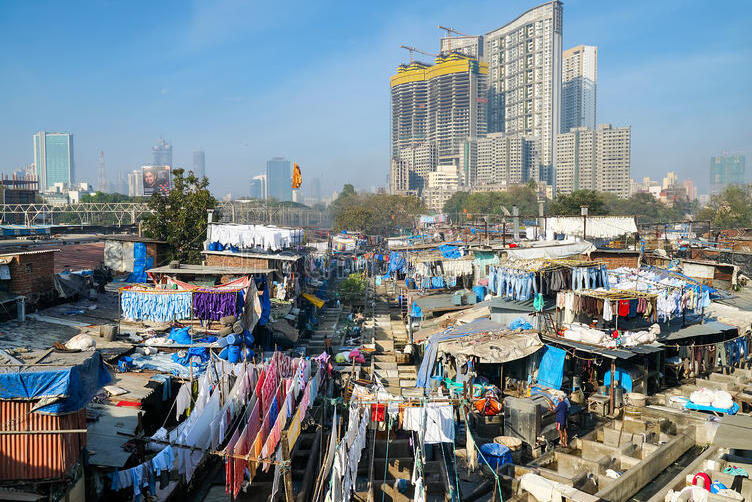 The laundry district or Dhobi Ghat — Mumbai