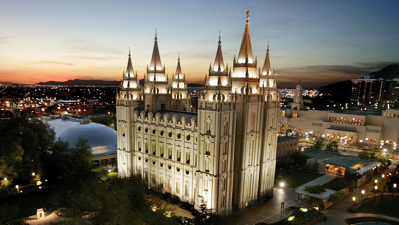 Mormon Temple in Salt Lake City — Salt Lake City