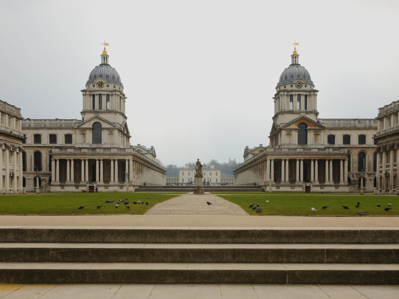Máluð Hall á Gamla Royal Flotans College - Greenwich | Secret World Trip Planner