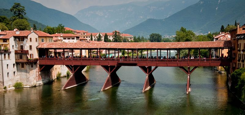 Мост Бассано - Bassano del Grappa | Secret World Trip Planner