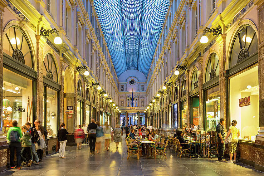 Les spectaculaires Galeries Royales — Bruxelles