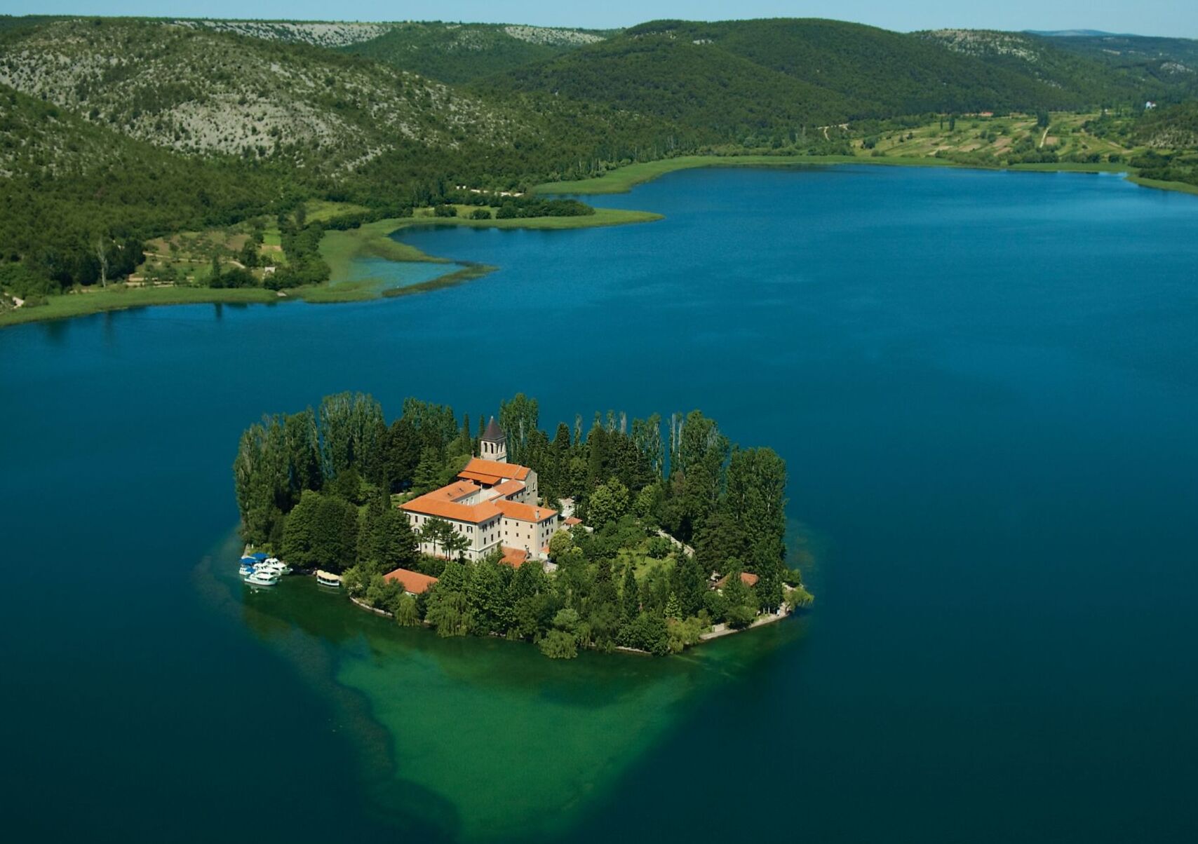 Île du monastère de Visovac — Brištane