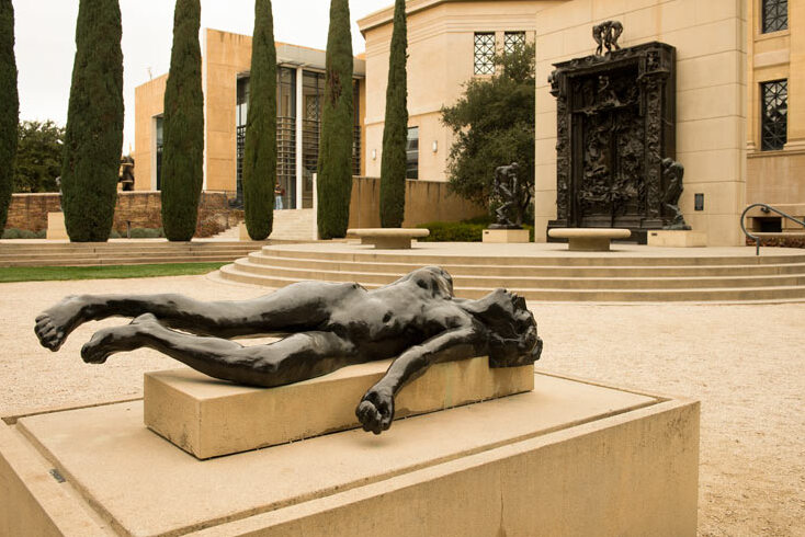 Auguste Rodin's masterpiece The Gates of Hell — Palo Alto