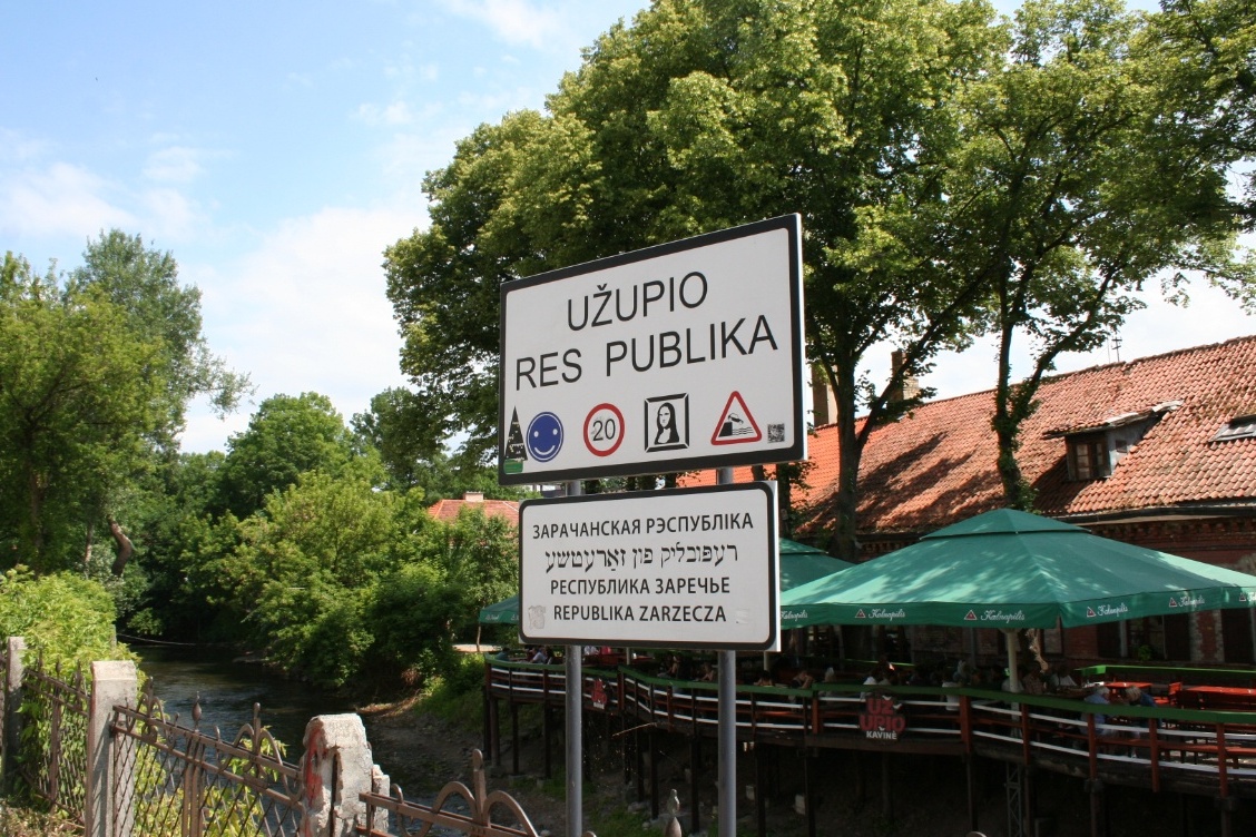 La République d'Uzupio — Vilnius