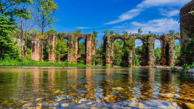 Roman Aqueduct of Ancient Nikopolis - Λούρος Ποταμός | Secret World Trip Planner