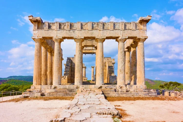 The Temple of Athena Aphaia - Egina 180 10 | Secret World Trip Planner