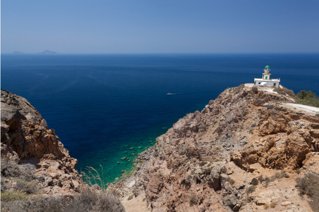 Akrotiri Lighthouse: Guiding Light on the Edge of Santorini - 9954+4M | Secret World Trip Planner