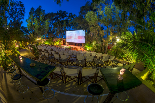 Santorini’s Open Air Cinema - Kamari | Secret World Trip Planner