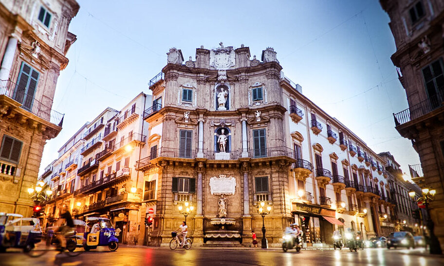 Piazza Vigliena in Palermo — Palermo