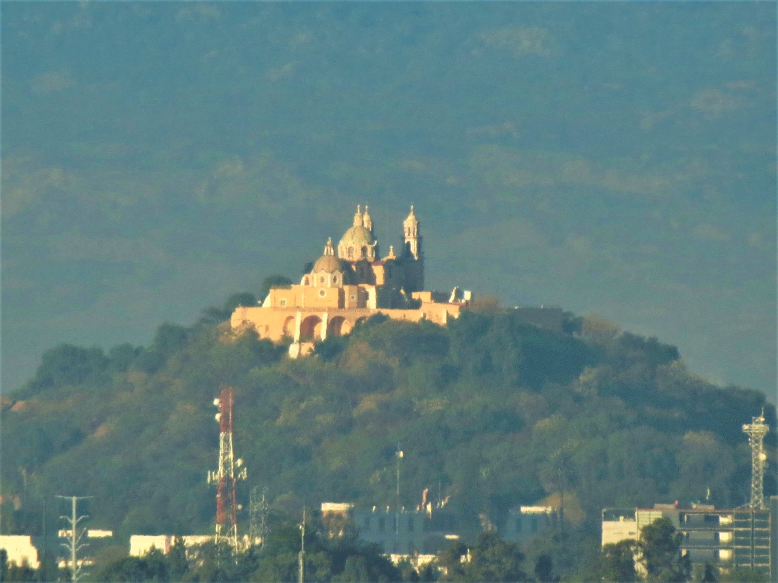 In the Mexico of mysterious places and enigmatic archaeological sites the Pyramid - San Andrés Cholula | Secret World Trip Planner