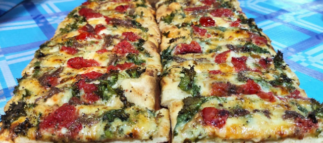 Focaccia messinese — Messina
