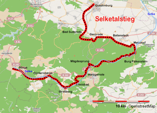 Escursione:Sentiero del Selketal - Stiege | Secret World Trip Planner