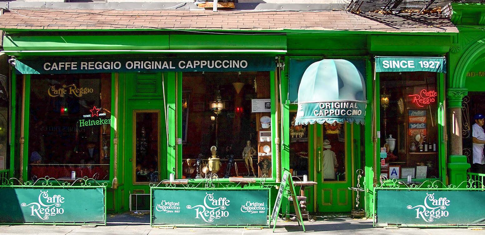 Ņujorka / Caffè Reggio: pirmā espresso mašīna ASV - New York | Secret World Trip Planner