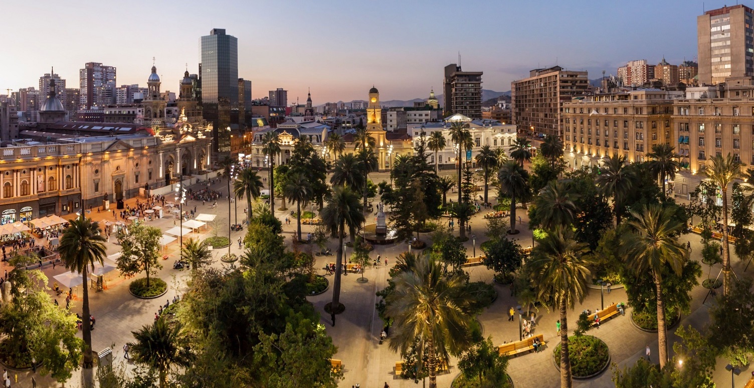 Santiago : Plaza de Armas (Place des armes) — Santiago