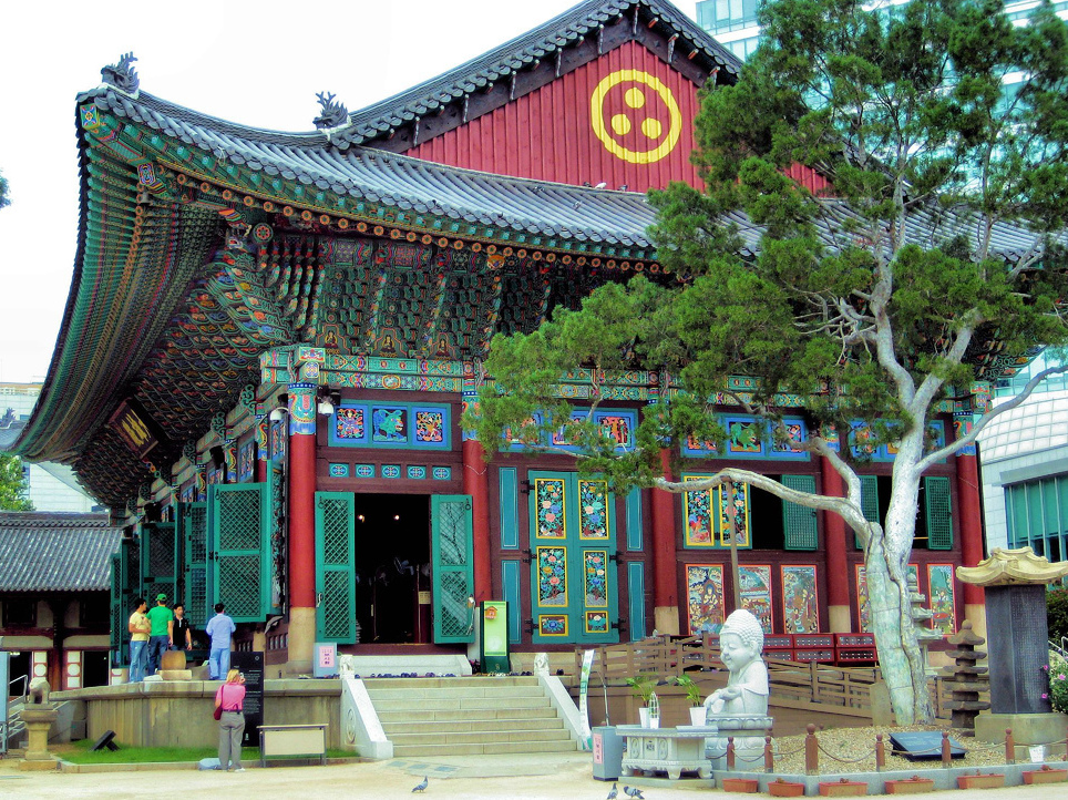 Seul: Jogyesa Temple — Gyeonji-dong