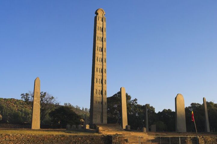 Aksum our Axum est une ancienne ville d'Éthiopie — Axum