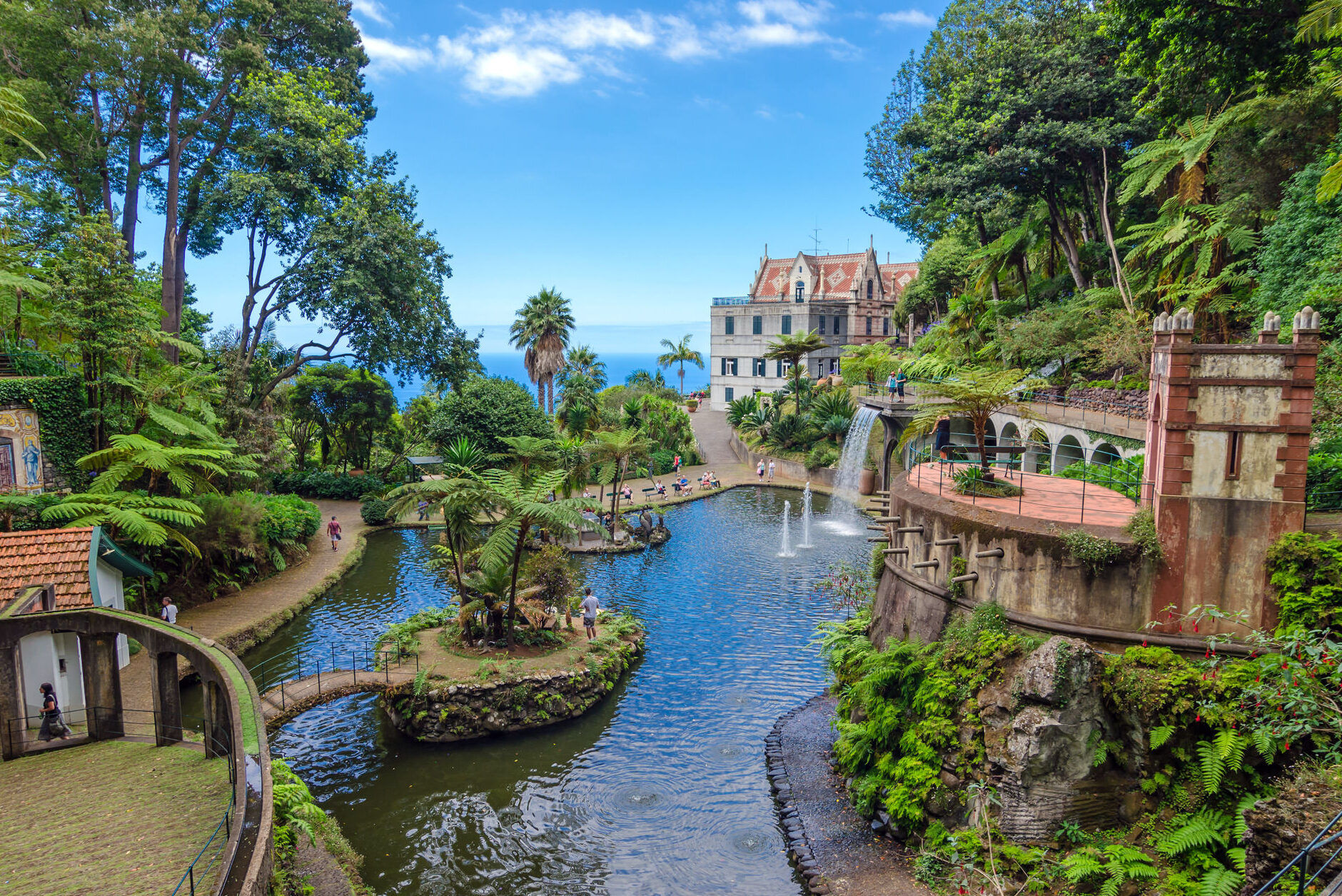 Madère : Jardin tropical du Monte Palace — Funchal