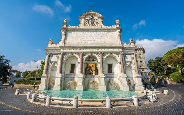 فواره آکوا پائولا - Roma | Secret World Trip Planner