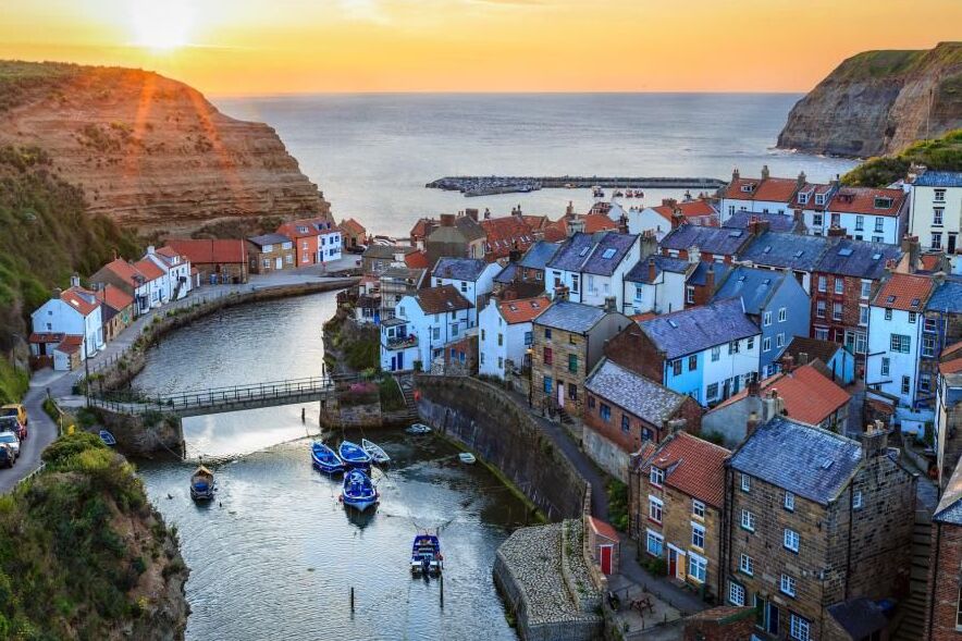 Staithes has the air of a place lost in time — Staithes