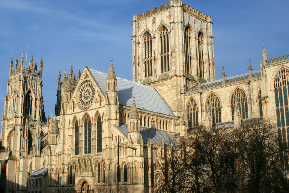 York Minster,one of the world's most magnificent church — Minster Yd
