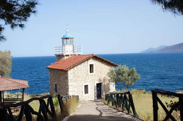 The lighthouse of Paralio Astros - Paralio Astros | Secret World Trip Planner