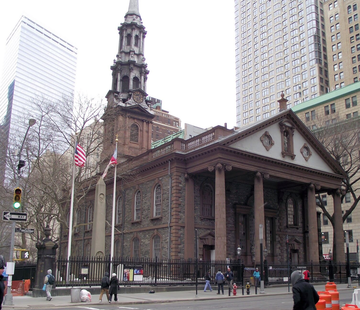 La chapelle St. Paul est la plus ancienne église de Manhattan - New York | Secret World Trip Planner