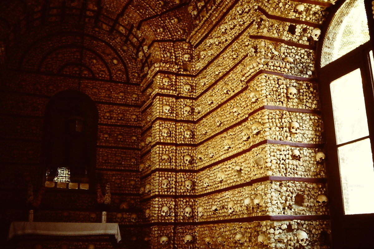The most macabre sight of Faro is the Capela dos Ossos — Faro