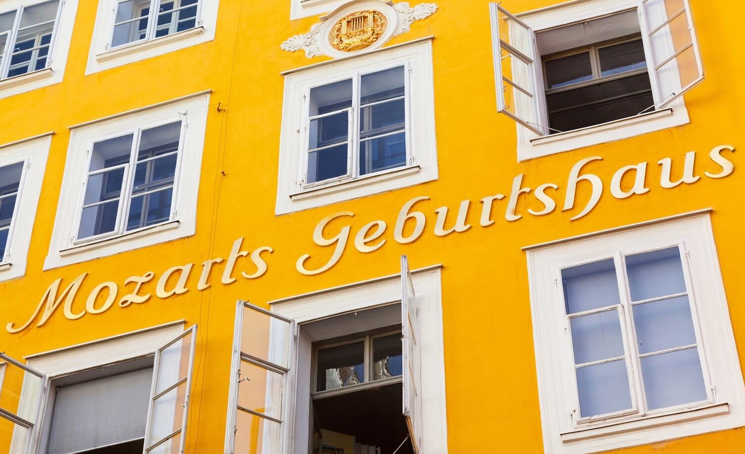 W. A. Mozart was born in the “Hagenauer Haus” — Salzburg