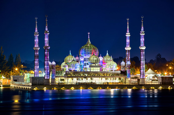 Malaysia | The Crystal Mosque — Kuala Terengganu