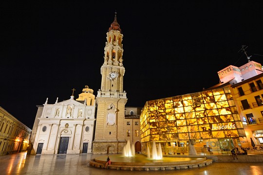 Salvatorkathedrale in Saragoza — Zaragoza